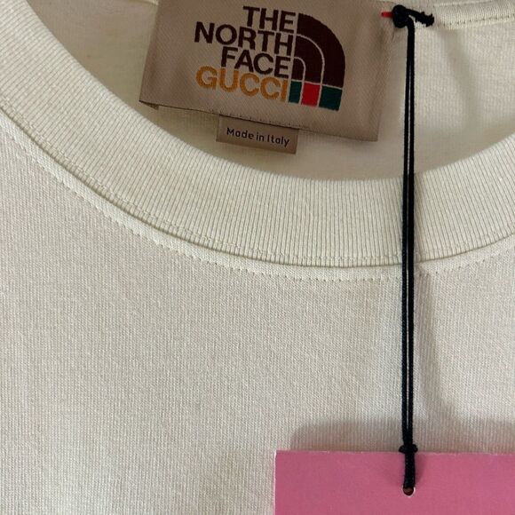 Men’s Gucci, X, the Northface cotton T-shirt, size XL made in Italy - Picture 3 of 6